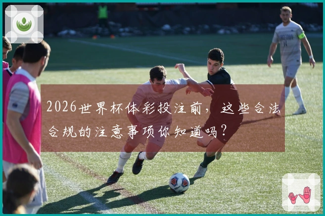 2026世界杯体彩投注前，这些合法合规的注意事项你知道吗？